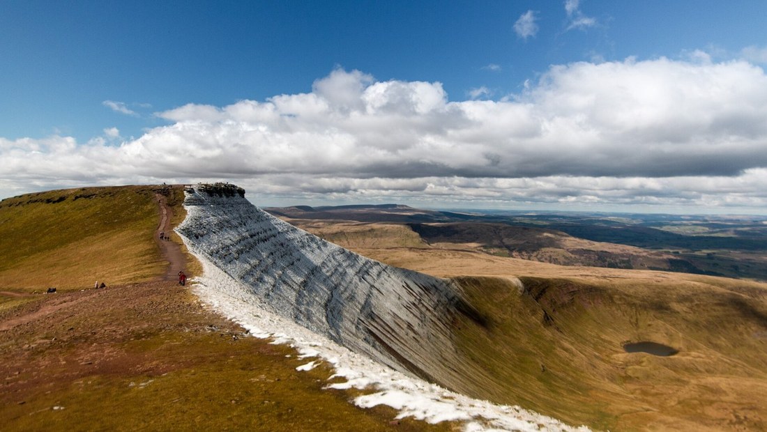 Pen y Fan and the central Bannau Brycheiniog mountains