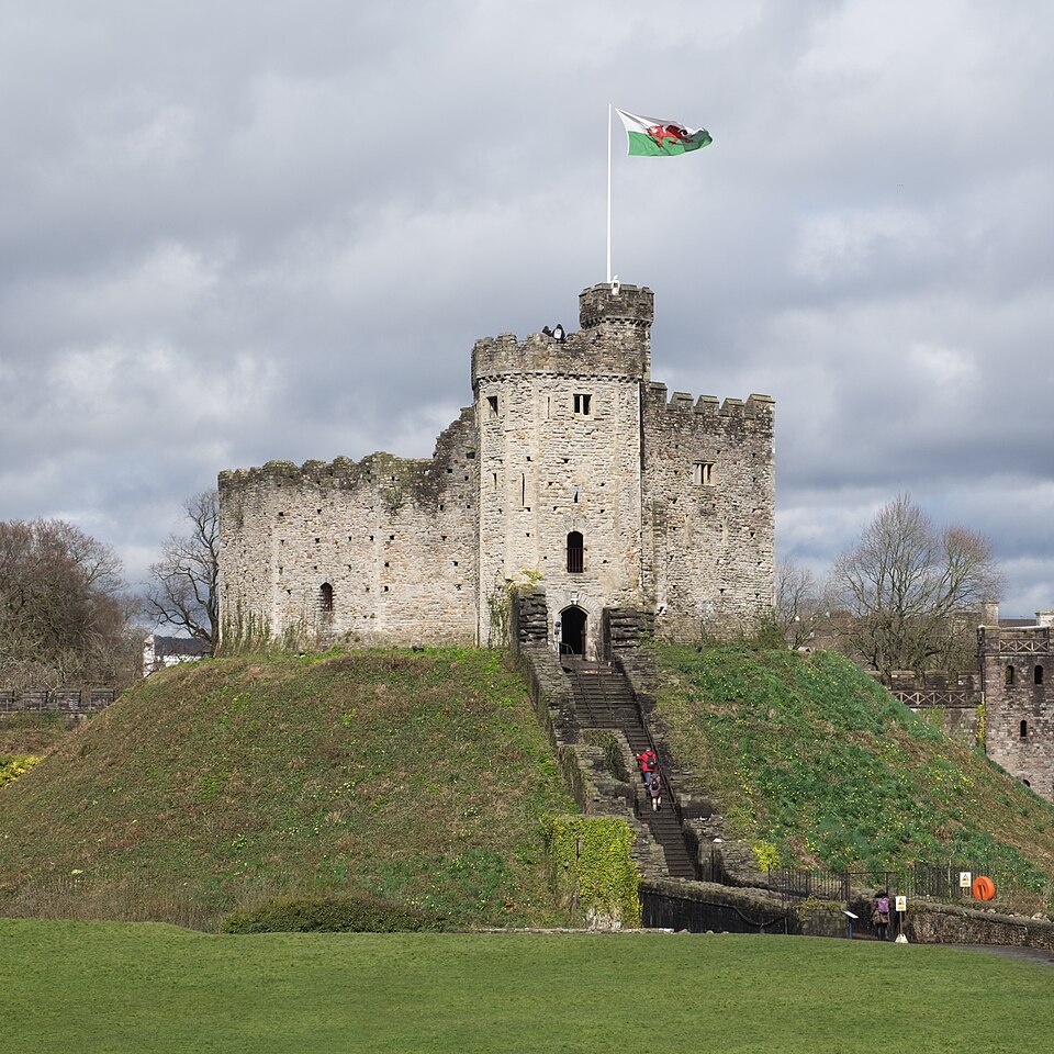 Cardiff Castle in the city centre